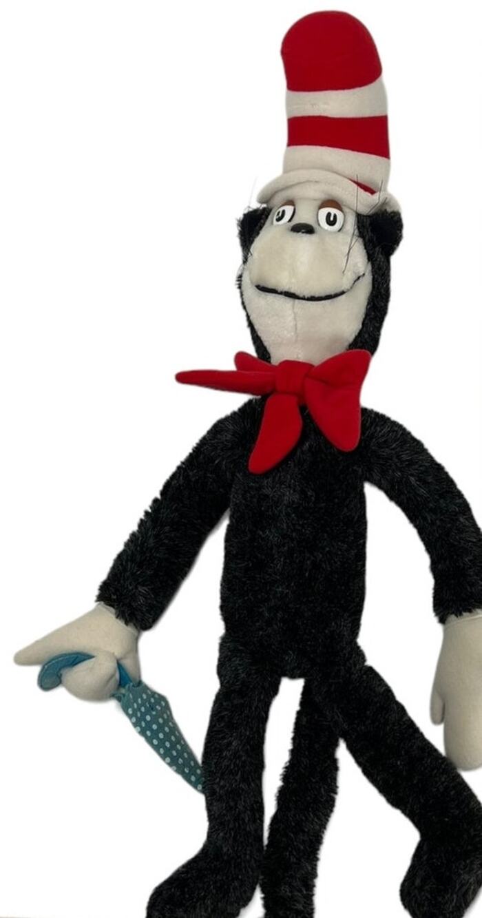 DR. SUESS Cat in the hat VINTAGE Plush 1983